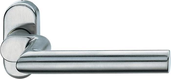 Image du produit FSB Feuerschutzdrückerlochteil 06 1076 Edelstahl 6204 gerade Vierkant 9 mm (Poignée de porte)