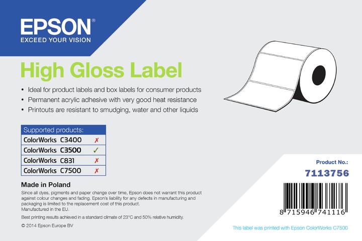 Produktbild Epson High Gloss Label Die-Cut Roll