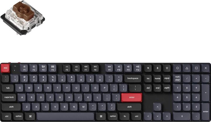 Produktbild Keychron K5 Pro (US, Kabelgebunden, Kabellos)