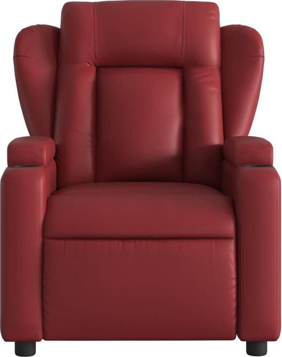 Immagine prodotto VidaXL Sedia da massaggio in similpelle rosso vino, colore: rosso vino, materiale