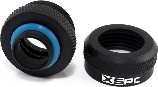 Immagine prodotto XSPC Collegamento G1/4" a 14mm hardtube, nero opaco - 8 pezzi