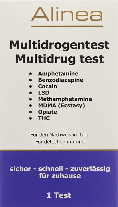 Produktbild Alinea Multi-Drogen-Selbsttest 8 Urin (1 x)