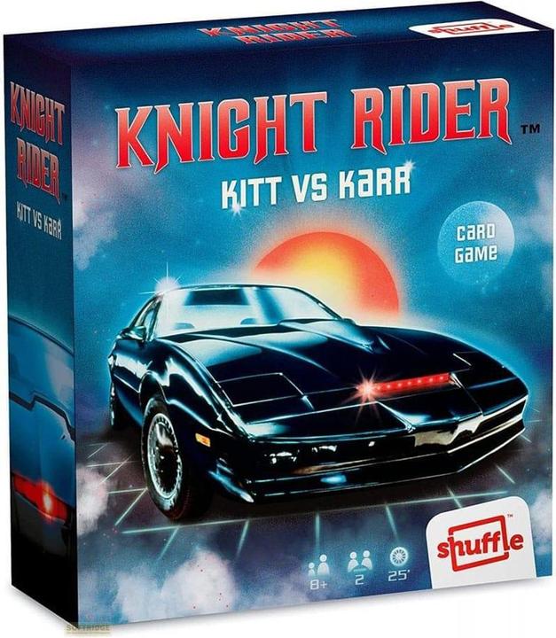 Image du produit Cartamundi Jeu de cartes Knight Rider Kitt vs Karr Retro