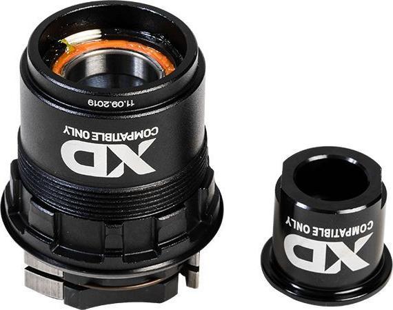 Crankbrothers Wheel End Cap Kit d'embouts, Synthesis, HR, SRAM XD, corps de roue libre en aluminium