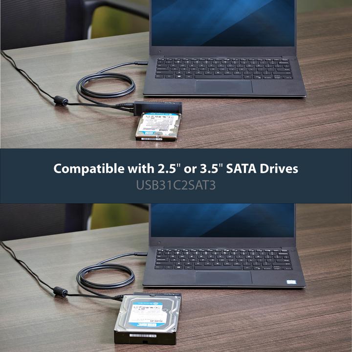 Produktbild StarTech USB31C2SAT3 (USB-C, 1 Ports)