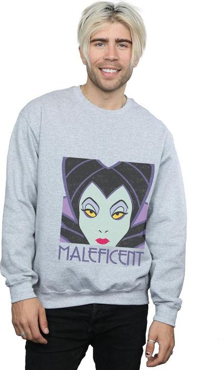 Produktbild Disney Maleficent Cropped Head Sweatshirt (M)