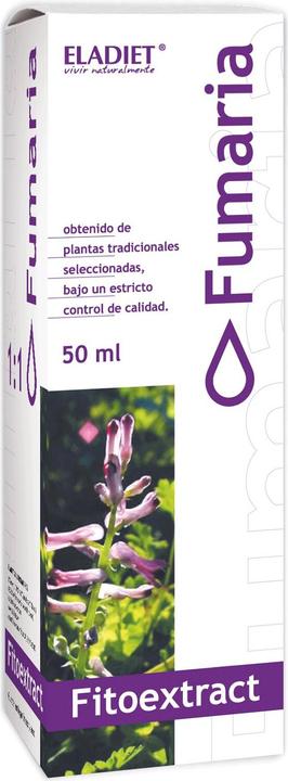 Actual product image Eladiet Fumitory Fitoextract 50ml (50 ml)