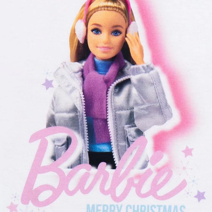 Produktbild Barbie TShirt Mädchen weihnachtliches Design (104)