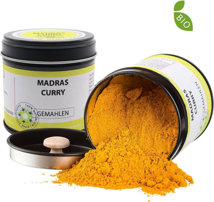 Produktbild Justchili Bio Madras Curry gemahlen (40 g)