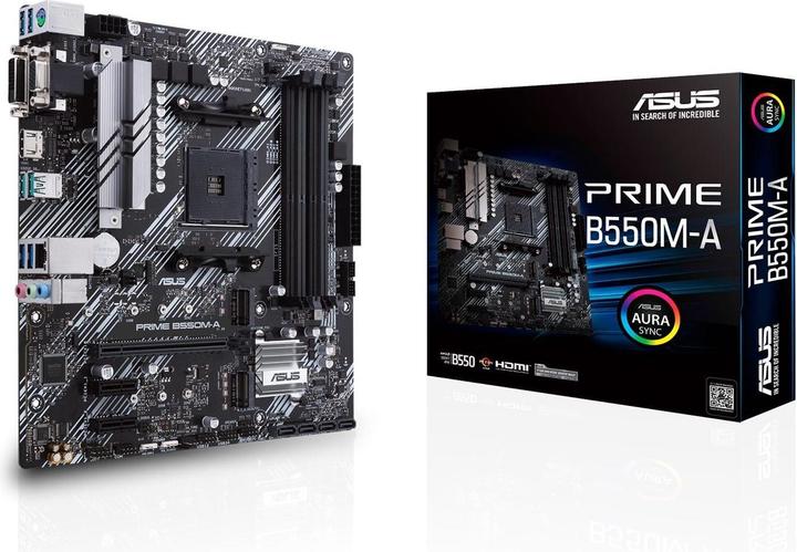 Produktbild ASUS PRIME B550M-A (AM4, AMD B550, mATX)