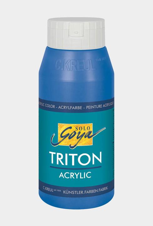 Actual product image Solo Goya Triton Acrylic (Coelin blue, 750 ml)