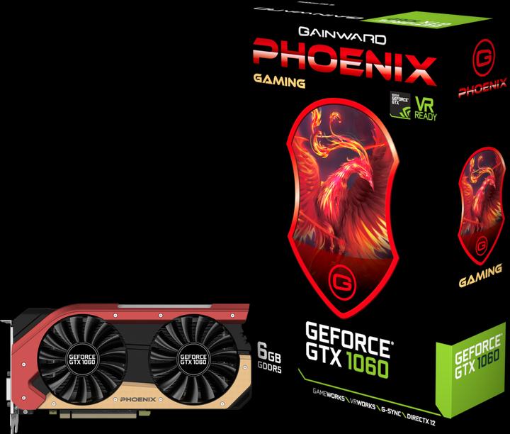 Produktbild Gainward GeForce GTX 1060 Phoenix (6 GB)