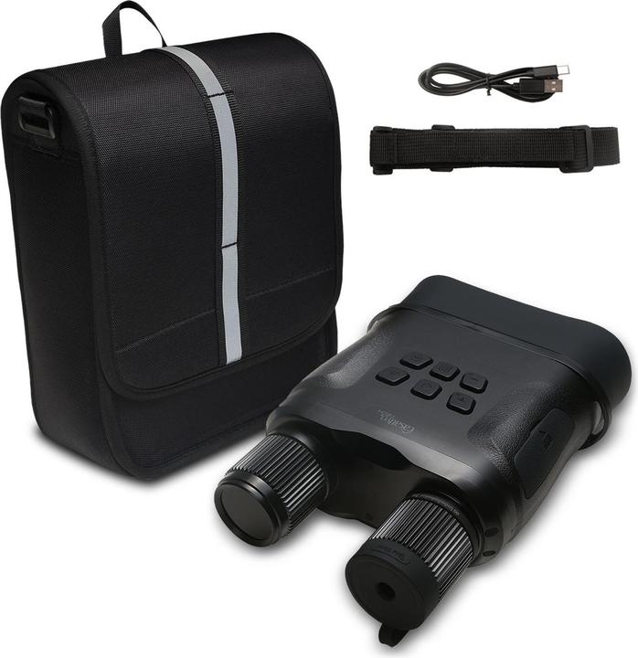 Immagine prodotto Casativo Binocolo con funzione di visione notturna e video HD, portata 850m (4 x, 42 mm)