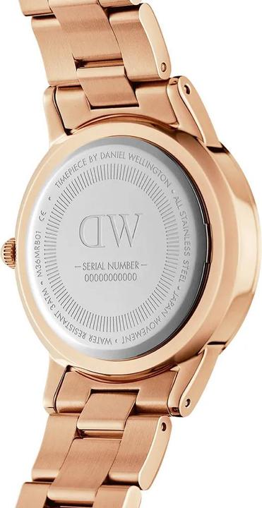 Actual product image Daniel Wellington Iconic Link Unitone Rose Gold (Analogue wristwatch, 28 mm)