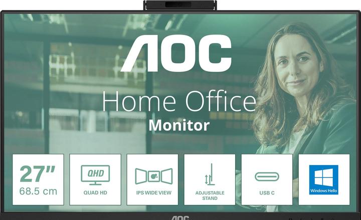 Produktbild AOC Q27P3QW (2560 x 1440 Pixel, 27")