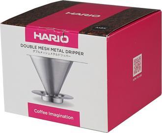 Produktbild Hario Double Mesh Metal Dripper – Metalltropfer mit Filter