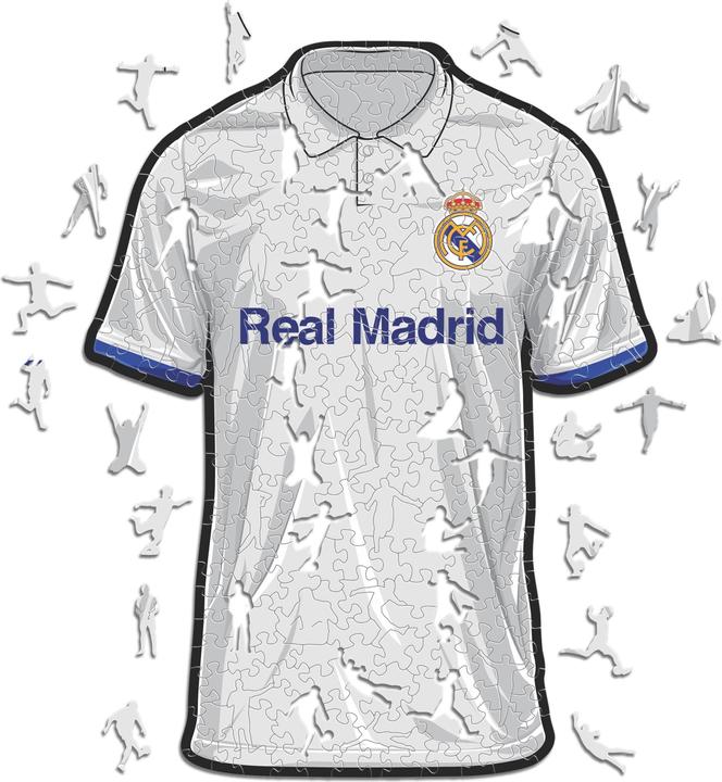 Iconic Real Madrid CF - Trikot - Holz Puzzle Grösse M (270 Teile) (270 Teile)