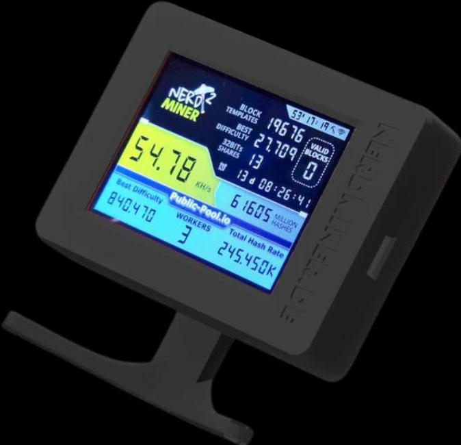 Nerdminer 2.8" (Bitcoin)
