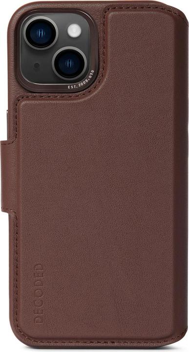 Actual product image Decoded Leather MagSafe Modu Wallet (Apple iPhone 14 Plus)