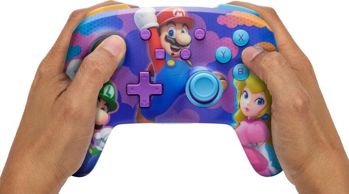 Image du produit PowerA Enhanced Wireless Controller - Colour Splash Heroes (Switch, Switch Lite, Switch OLED)