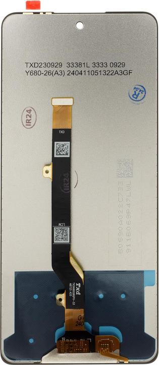 Actual product image - LCD Display + Touch Unit Infinix Hot 40 Pro Black (Display)