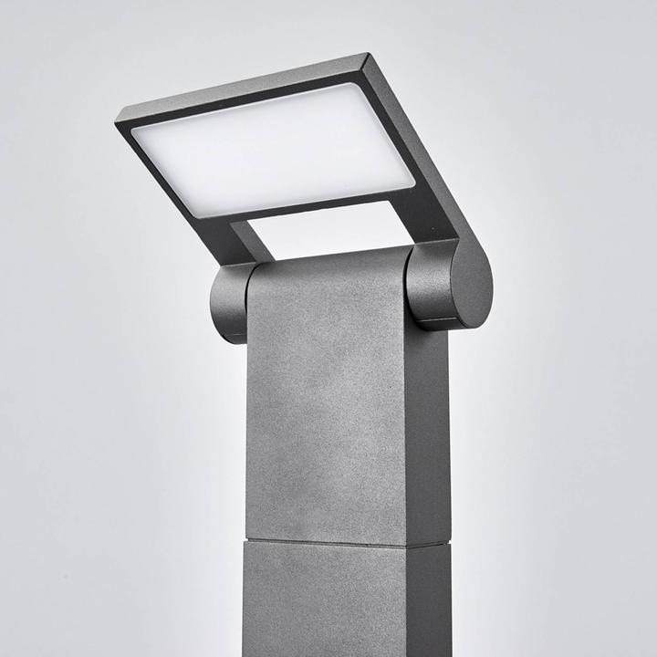 Produktbild Lucande Marius LED Garten Leuchte H100 Graphite (600 lm, IP54)