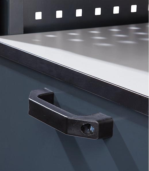 Produktbild eurokraft basic Laptopwagen (50.40 cm, 118.40 cm)