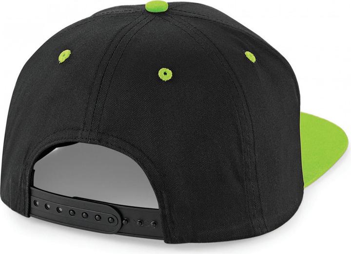 Actual product image Beechfield 5 panel contrast snapback cap (One size)