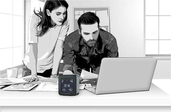 Immagine prodotto Laserliner Dispositivo di misurazione della qualità dell'aria (VOC) AirMonitor FRESH