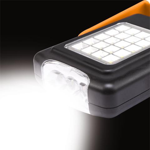 Image du produit Toya LAMPA RĘCZNA OBROTOWA 20+3 LED