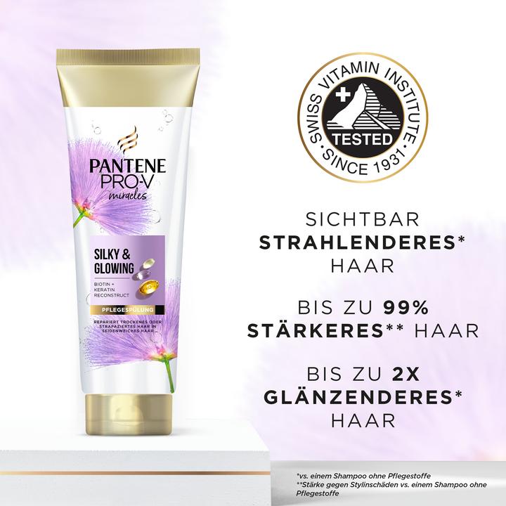 Actual product image Pantene Silky & Glowing (160 ml)