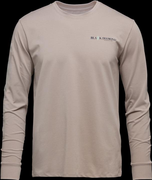 Actual product image Black Diamond M Heritage Wordmark Ls Tee (M)