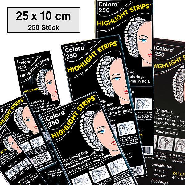 Immagine prodotto Comair Colora Highlight Strips Streak Paper 250 fogli medio