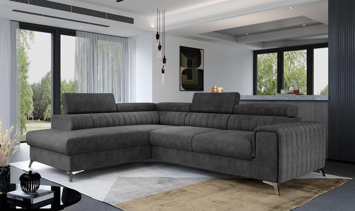 Actual product image ELTAP Laurence (Corner sofa, 4-seater, Sofa bed)