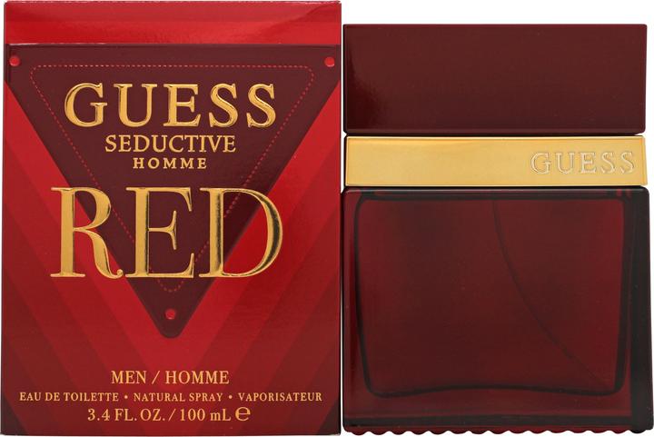 Actual product image Guess Seductive Homme Red by Eau de Toilette Spray 100 ml (Eau de toilette, 100 ml)