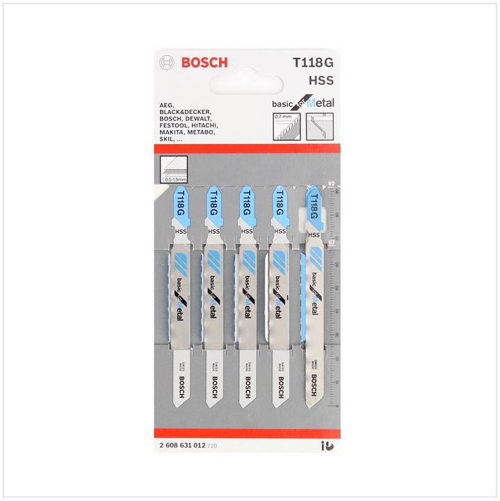 Produktbild Bosch Professional Zubehör T 118 G Basic