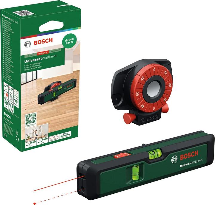 Actual product image NoName BOSCH Laser-Wasserwaage UniversalWallLevel, 0603663J00
