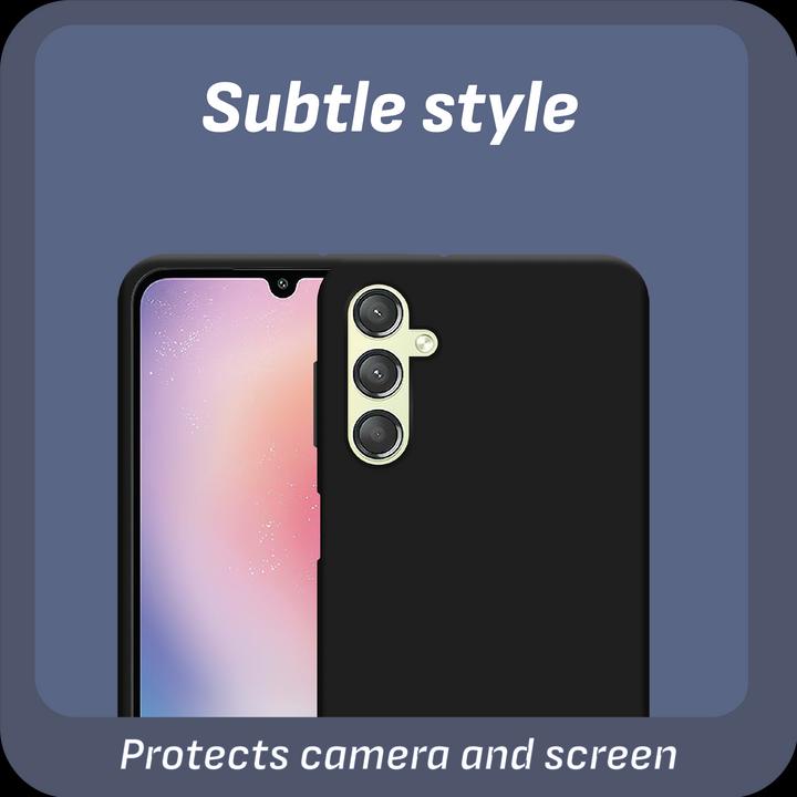 Produktbild Cazy Silikon Hülle Kompatibel mit Samsung Galaxy A24 4G - Soft TPU Schutz - (Samsung Galaxy A24)
