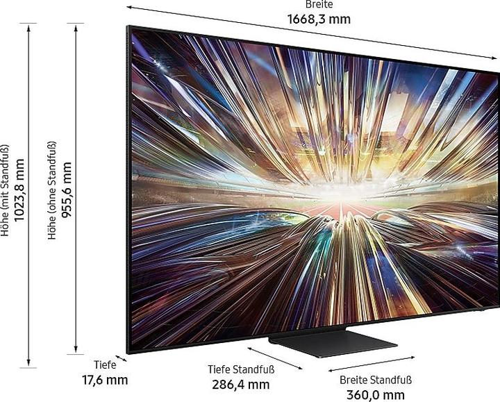 Produktbild Samsung GQ75QN800DTXZG (75", QN800D, NeoQLED, 8K, 2024)