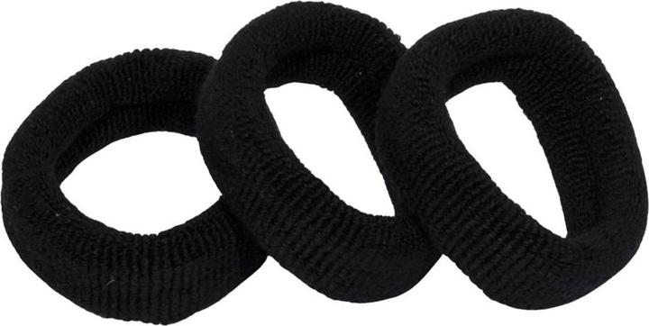 Immagine prodotto Herba Fascetta per capelli ecologica, nera, Ø 7 cm, 3 pezzi