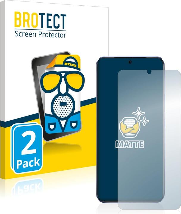 Image du produit BROTECT Film de protection antireflet Protection d'écran mat (2 pièce(s), vivo V21 5G)