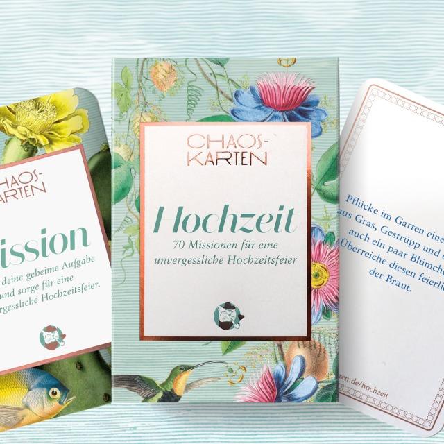 Produktbild Chaoskarten Hochzeit Deluxe 70 Missionen