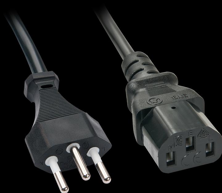 Actual product image Lindy Mains cable IEC 3m - IEC320 C13 - 30418 (3 m)