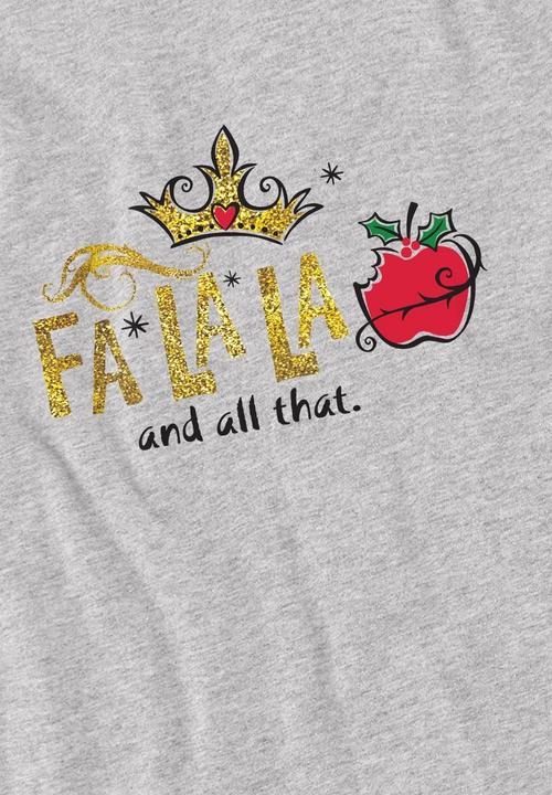 Produktbild Snow White Fa La La And All That TShirt weihnachtliches Design (140)