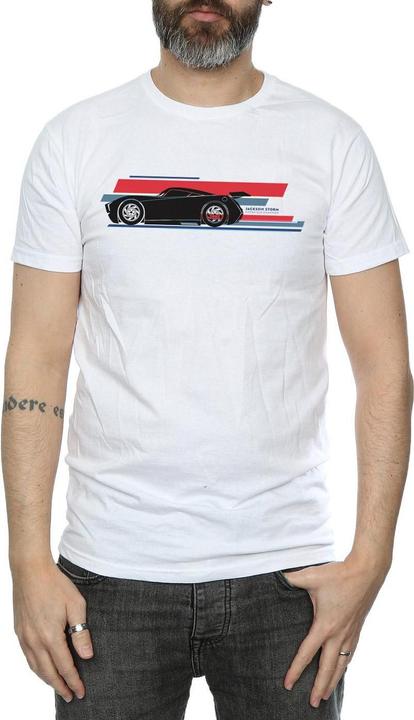 Immagine prodotto Disney Cars Jackson Storm Stripes Maglietta Uomo (XL)