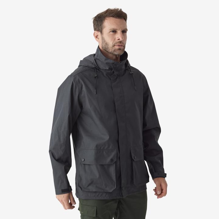 Solognac Regenjacke 500 grau
