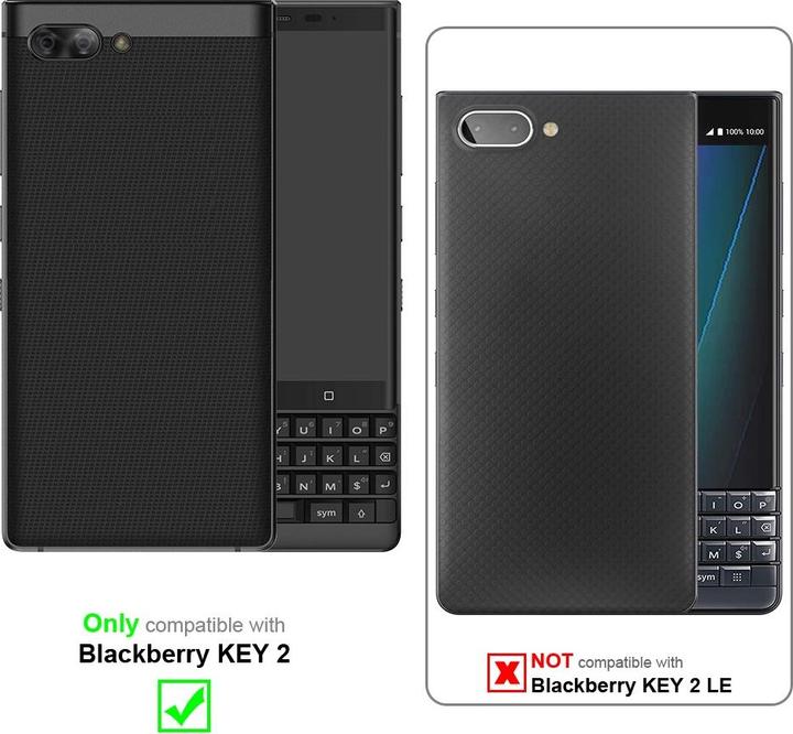 Actual product image Cadorabo Case for Blackberry KEY 2 with belt clip (KEY2)