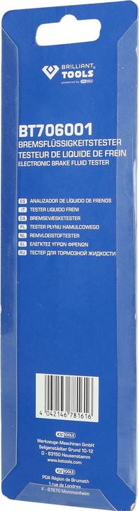 Produktbild Brilliant Tools Bremsflüssigkeitstester