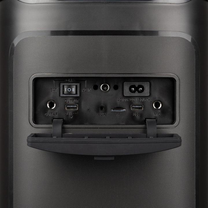 Actual product image Fenton Bluetooth Speaker Pulse130 Schwarz (12 h, Rechargeable battery operated, Electrical connection)