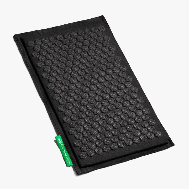 Image du produit Champ de Fleurs tapis noir-noir